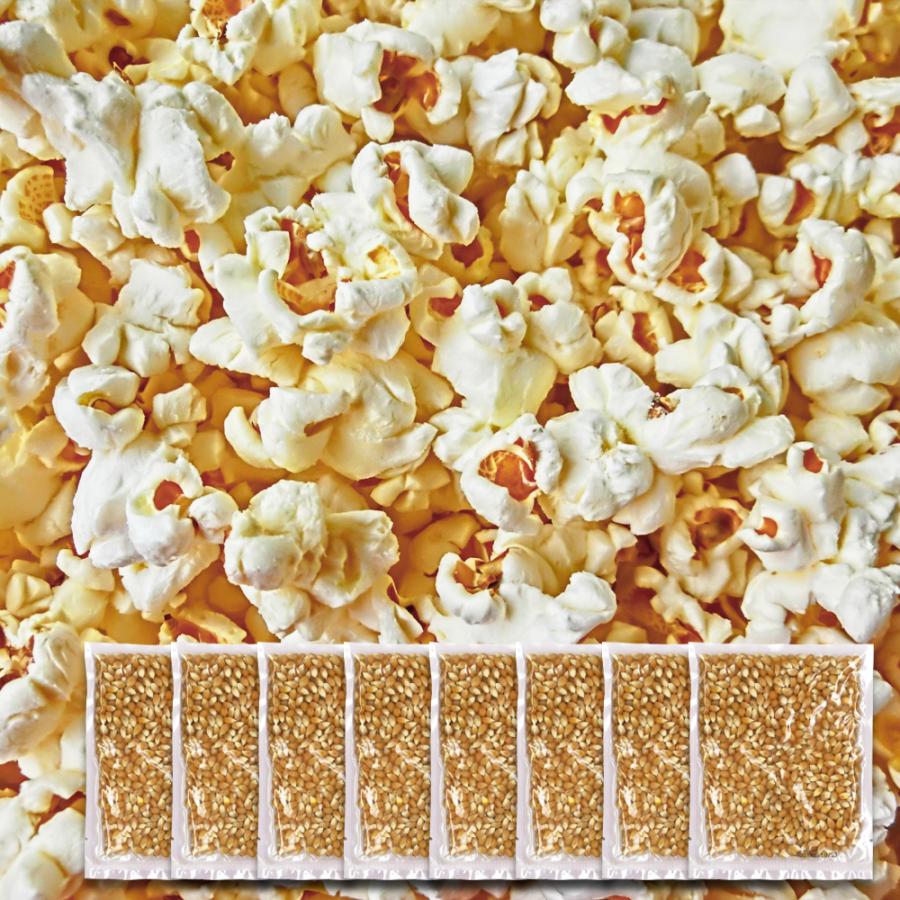 送料無料 信託 ゆうパケ ポップコーン豆 バタフライタイプ 90g 8袋 ポップコーン 豆 学芸会 バラフライ パーティ イベント 文化祭 とうもろこし
