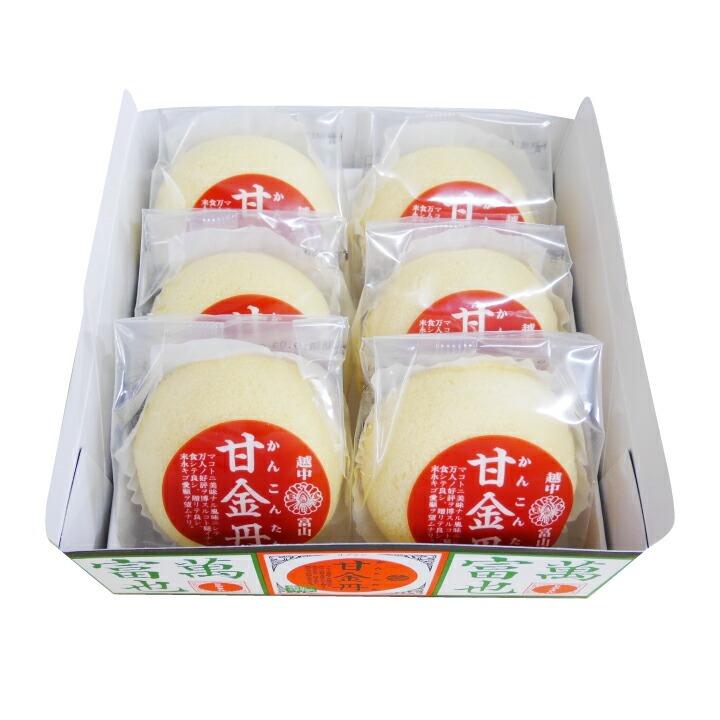 受賞銘菓 甘金丹6個入 小箱なし リブラン : スイーツ専門店