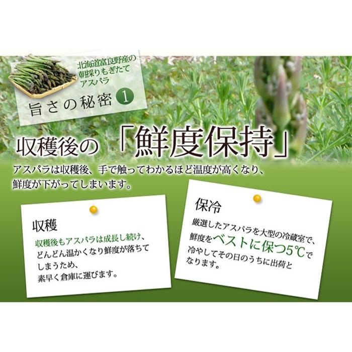生で食べれる アスパラガス 北海道 グリーン アスパラ 1kg 富良野産 送料無料　朝採れ新鮮 甘くて美味しい 業務用 家庭用 人気野菜　ギフト |  | 11