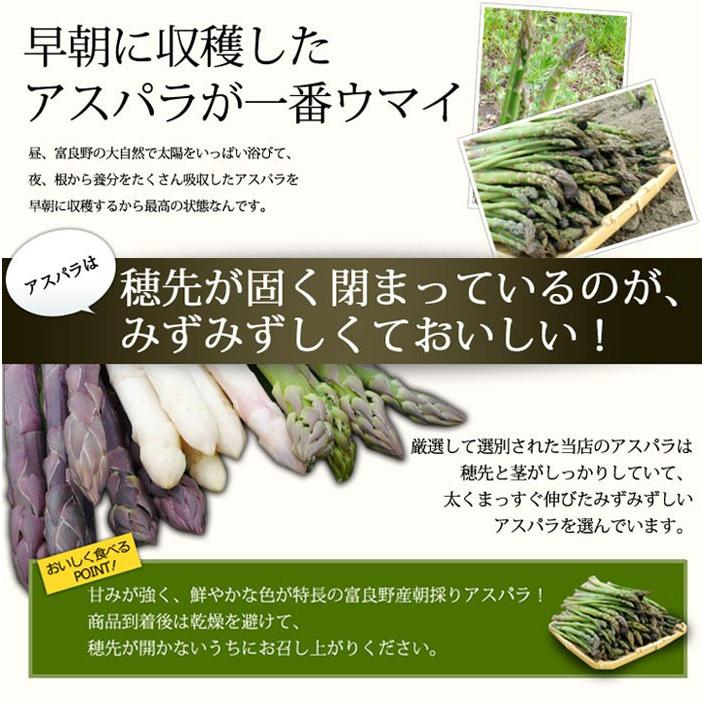アスパラガス 北海道 グリーン アスパラ Lサイズ 1kg 富良野産 送料