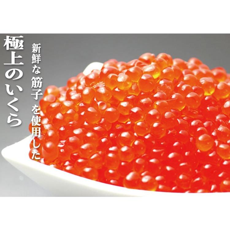 鱒 いくら 醤油漬け 1kg 約12人前 化粧箱なし 送料無料 別途送料が発生する地域ありの画像