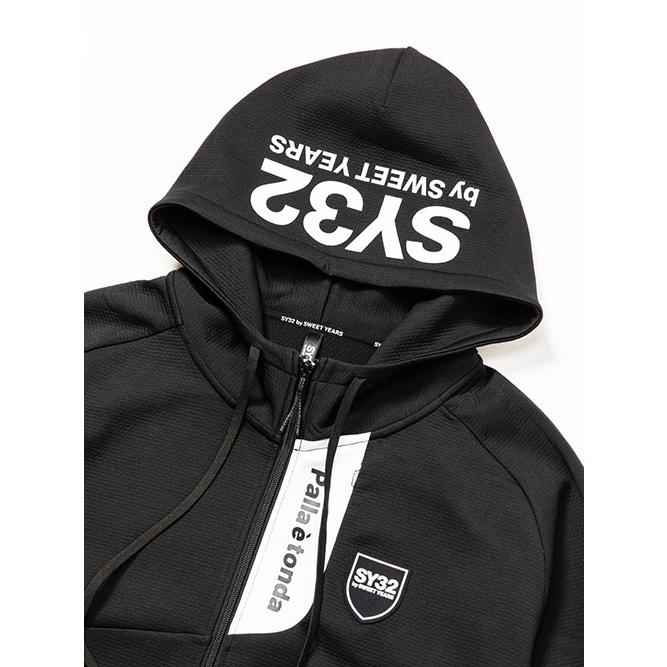 アウトレット パーカー フーディー ジップフーディー ストレッチ ジャーシ素材 カモ柄 エンボス加工 SQUAD ZIP HOODIE｜sweetyears32｜05