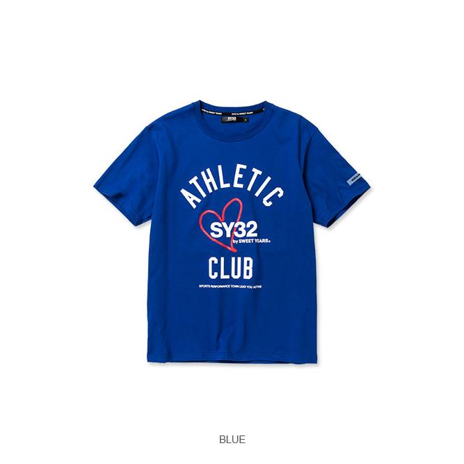 アウトレット Tシャツ 半袖 カレッジロゴ ハート コットン COLLEGE LOGO TEE｜sweetyears32｜05