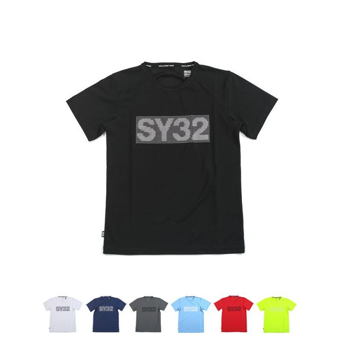 アウトレット  SY32 Tシャツ GEAR DOT LOGO TEE 8096GE｜sweetyears32