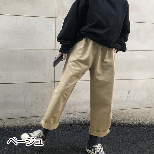 [3490円!クーポンで!]チノパン レディース 春 ウエストゴムパンツ ボトムス ゆったり 大きいサイズ カジュアル ワンマイル [郵3] ^b254^ |  | 11