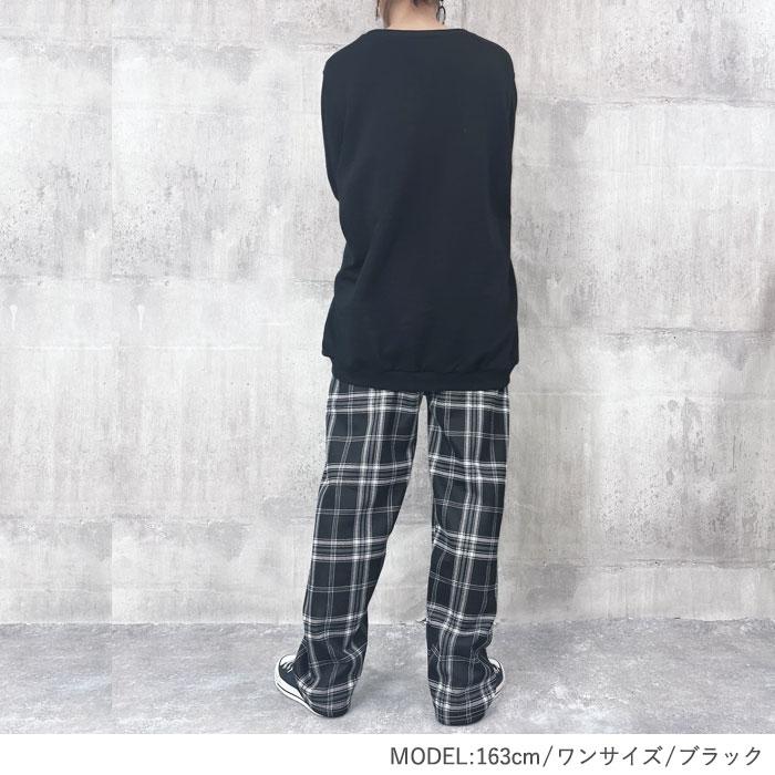 [1352円!クーポンで]パンツ レディース 裏起毛 裏地ボア 秋 冬 チェックパンツ チェック柄 ボトムス ウエストゴム[郵3]^b382^ |  | 08