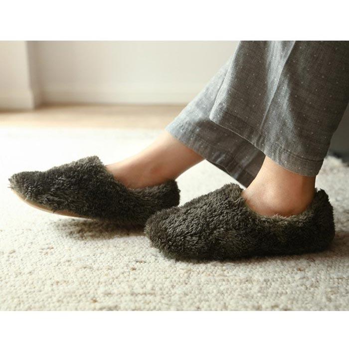 [3足 30%OFF・2足 20%OFFクーポン]ルームシューズ メンズ スリッパ レディース おしゃれ ボアスリッポン 洗える 暖かい 春 秋 冬 新生活[郵3] ^bm1007^ | Inbloom（日用品） | 12