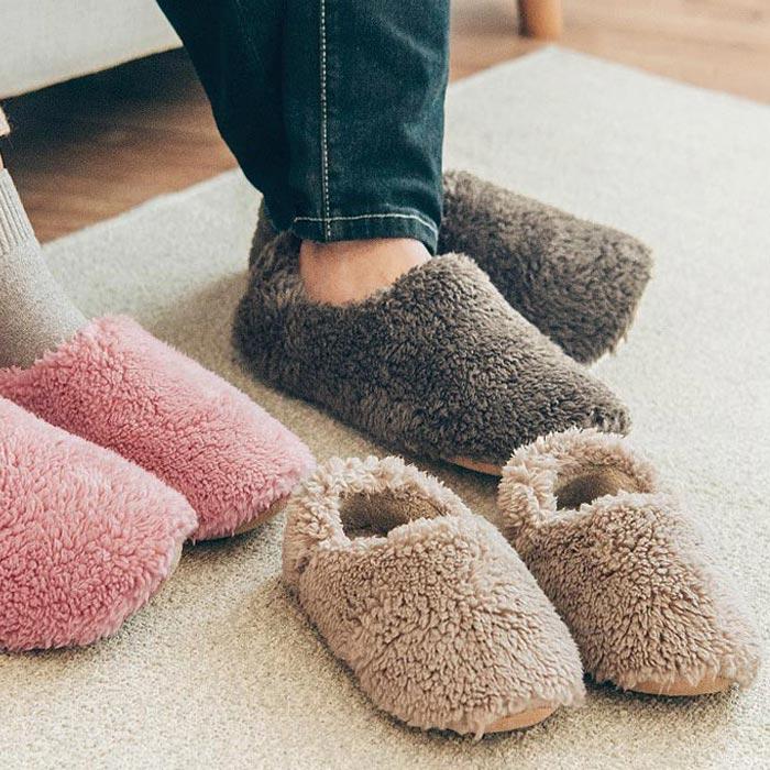 [3足 30%OFF・2足 20%OFFクーポン]ルームシューズ メンズ スリッパ レディース おしゃれ ボアスリッポン 洗える 暖かい 春 秋 冬 新生活[郵3] ^bm1007^ | Inbloom（日用品） | 07