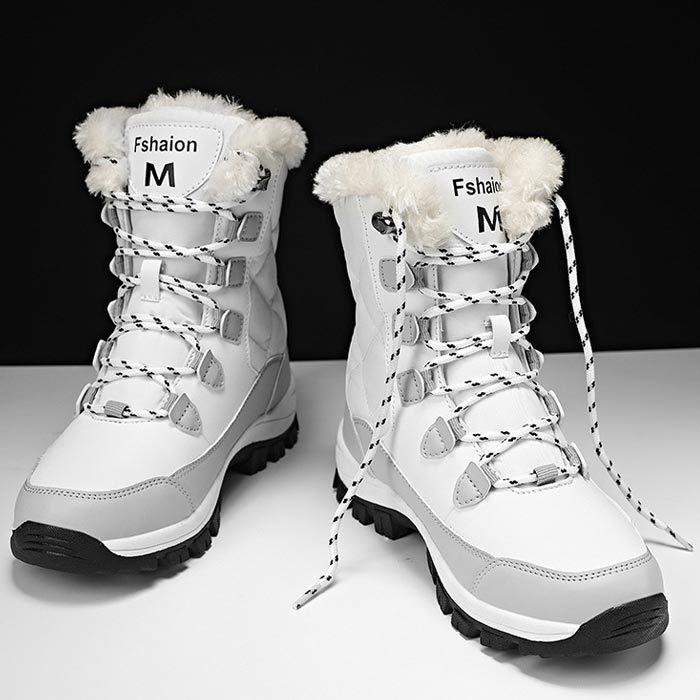 ✦防寒ブーツ 防水 トレッキングブーツ 26cm ピンク 雪 スノー靴 スノーブーツ レディース トレッキングブーツ アウトドア 靴