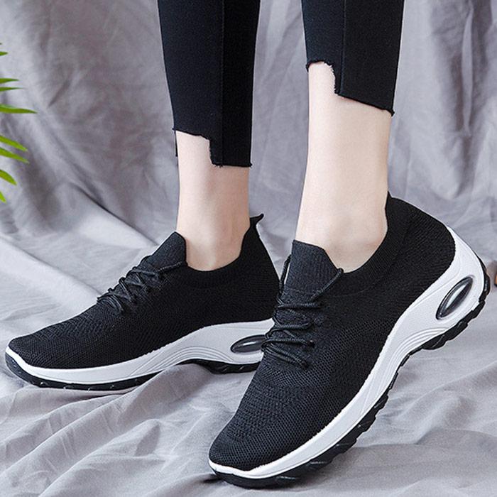 スニーカー 厚底 レディース シューズ 軽量 運動靴 黒 23cm 人気 楽天市場】スニーカー レディース 軽量 通気性 ランニングシューズ