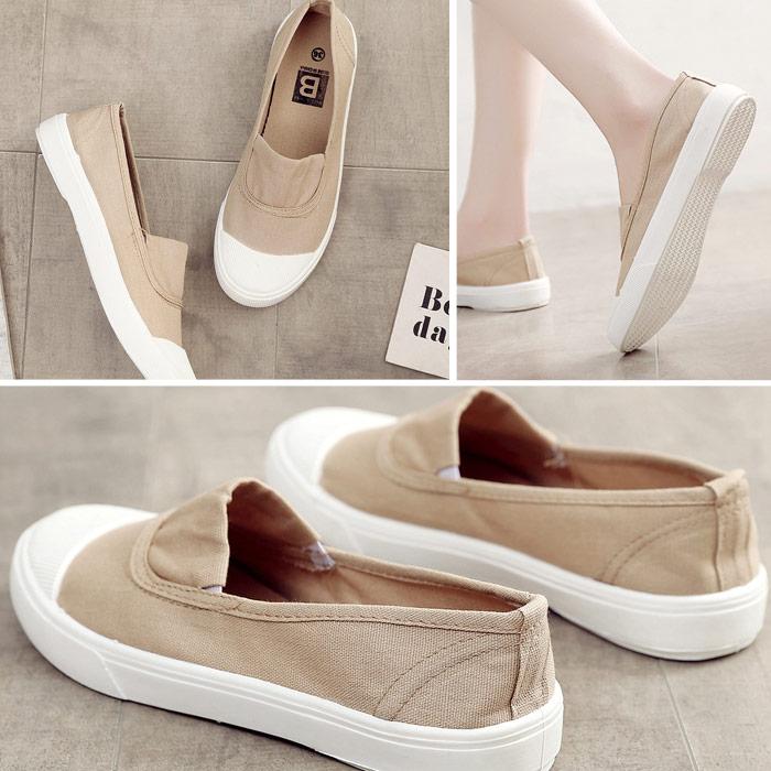 SALE!2290円→1190円!]スニーカー レディース スリッポン ローカット