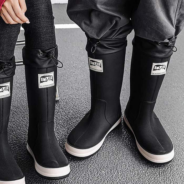 100名限定!全品15%オフCP]長靴 メンズ レインブーツ ロング 雨靴