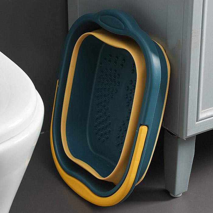 [全品10%オフCP!24H限定]折りたたみ バケツ 洗い桶 たらい ソフトバケツ 掃除 洗車 釣り 足湯 フットバス コンパクト 収納 新生活^bm1279^セール sale | Inbloom（日用品） | 10