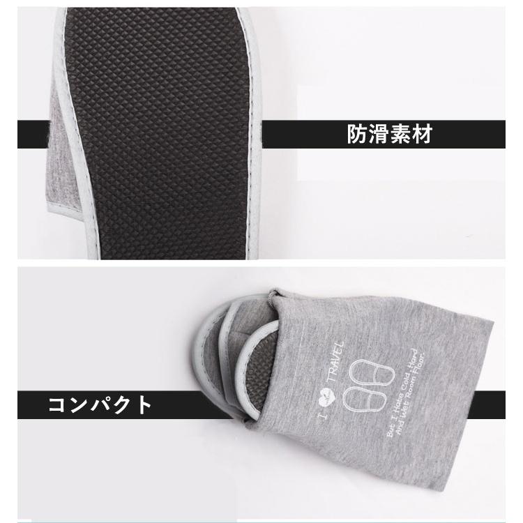 [全品10%オフCP!24H限定]携帯スリッパ メンズ レディース 折りたたみ 巾着 ポーチ スリッパ 学校 上履きスリッパ 入学式 卒業式 参観日[郵1.5]^bm1330^ | Inbloom（日用品） | 06