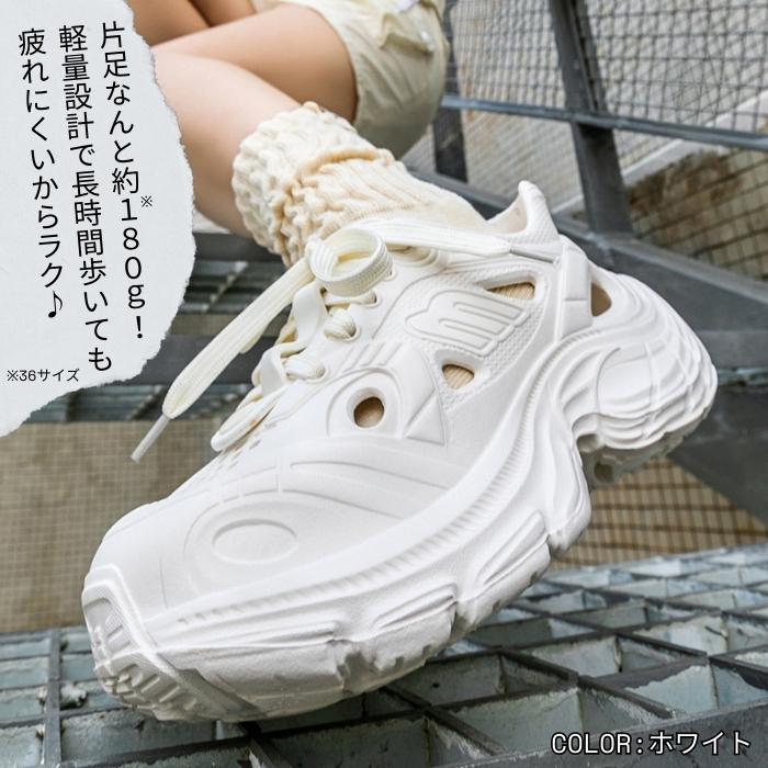 1998円!クーポンで!]サンダル レディース 厚底 クロッグサンダル