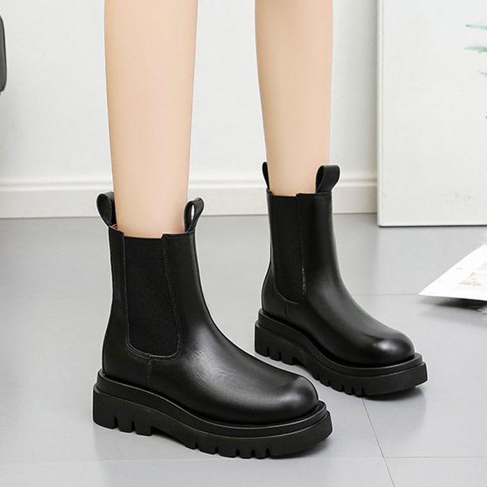 3490円！クーポンで！】ブーツ サイドゴア ロングブーツ