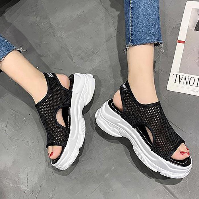 全品10%オフCP!24H限定]厚底 サンダル スポサン スポーツサンダル