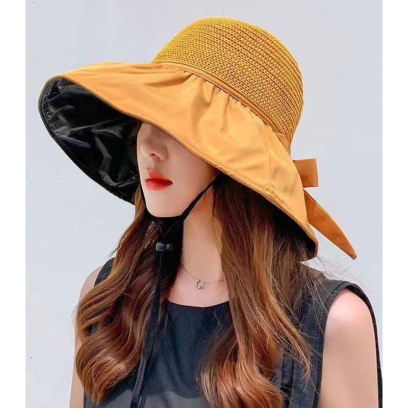 帽子 レディース UVカット 紫外線対策 日焼け防止 日よけ つば広 折り畳み 軽量 [郵1.5]^msz146^｜swift｜15