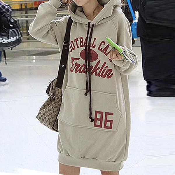 ワンピース スウェットワンピ パーカーワンピ 裏毛 裏起毛 フード付き バックプリント バックロゴ Sh 423 Sh 423 Import Shop Swift 通販 Yahoo ショッピング