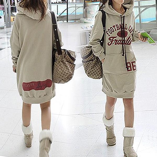 ワンピース スウェットワンピ パーカーワンピ 裏毛 裏起毛 フード付き バックプリント バックロゴ Sh 423 Sh 423 Import Shop Swift 通販 Yahoo ショッピング