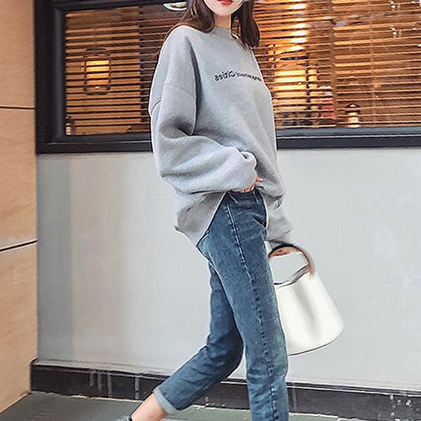 トレーナー レディース トップス 春 韓国 長袖 大きいサイズ おしゃれ ゆったり ロゴ スウェット ゆうパケット送料無料 郵3 T5 T5 Inbloom 通販 Yahoo ショッピング