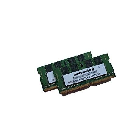 人気ブランド新作豊富 parts-quick RAM用（2X16ギガバイト）キットメモリ SODIMM 2133MHz 15（9550）DDR4 32ギガバイトデルのXPS メモリー