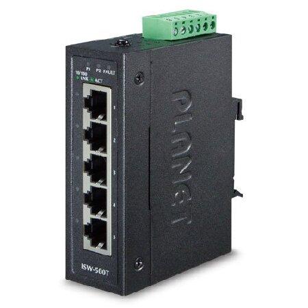 人気スポー新作 ISW-500T Planet IP30 Ethernet Fast Industrial 10/100TX 5-Port Size Compact その他ネットワーク機器