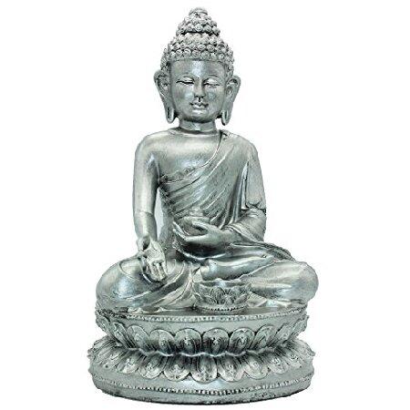 14 17インチhネパールbuddha Statueシルバー樹脂工芸品ホームデコレーションbs114 B074tcw518ならショッピング ランキングや口コミも豊富なネット通販 更にお得なpaypay残高も スマホアプリも充実で毎日どこからでも気になる商品をその場でお求めいただけます 家具
