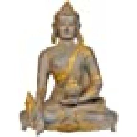 春早割 エキゾチックインディアチベット仏教deity- Medicine Buddha – 真鍮Statue ZDN20-water-antique オブジェ、置き物