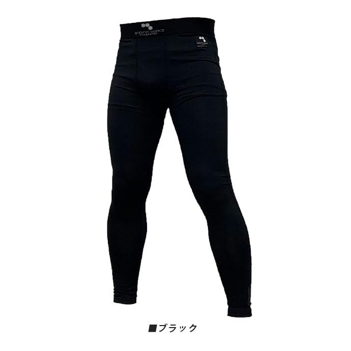 コンプレッションタイツ ボクラワークス BOKURAWORKS メンズ 3102-BLK
