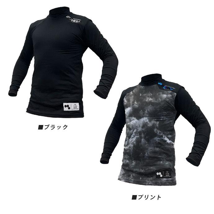 Vokang ブラック グラフィック　長袖 WOMEN ESSENTIAL長袖ポロシャツ ブラック