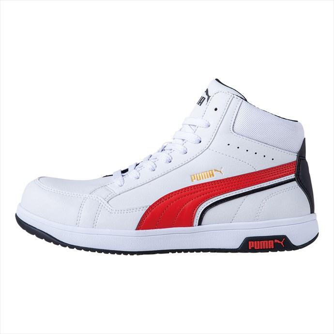 安全靴 PUMA プーマ 63.208.0セーフティー ホワイト　27.0㎝ プーマ セーフティ PUMA SAFETY Airtwist2.0 White Mid 63.208.0