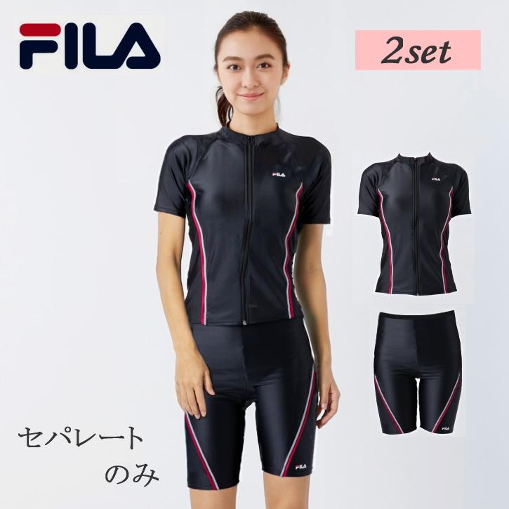FILA（フィラ） フィットネス水着 レディース セパレート 体型カバー
