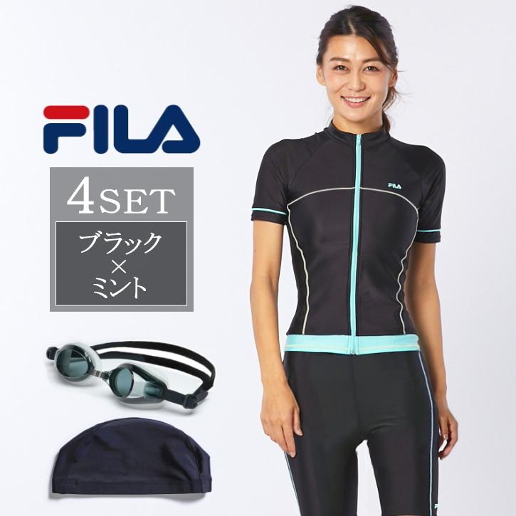 高額売筋高額売筋水着レディース 20代 30代 40代 50代 海 ジム 体型カバー フィットネス セット プール リゾート セパレート ママ ジム スポーツ 大きいサイズ ブランド S フィラ フィットネス水着 アスフォーム ATHFORM レディース半袖スイムトップス パンツ セット