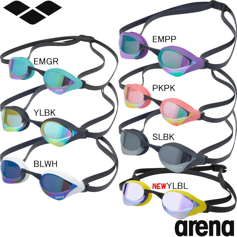 アリーナ（arena） クッションミラーゴーグル COBRA CORE(コブラ コア