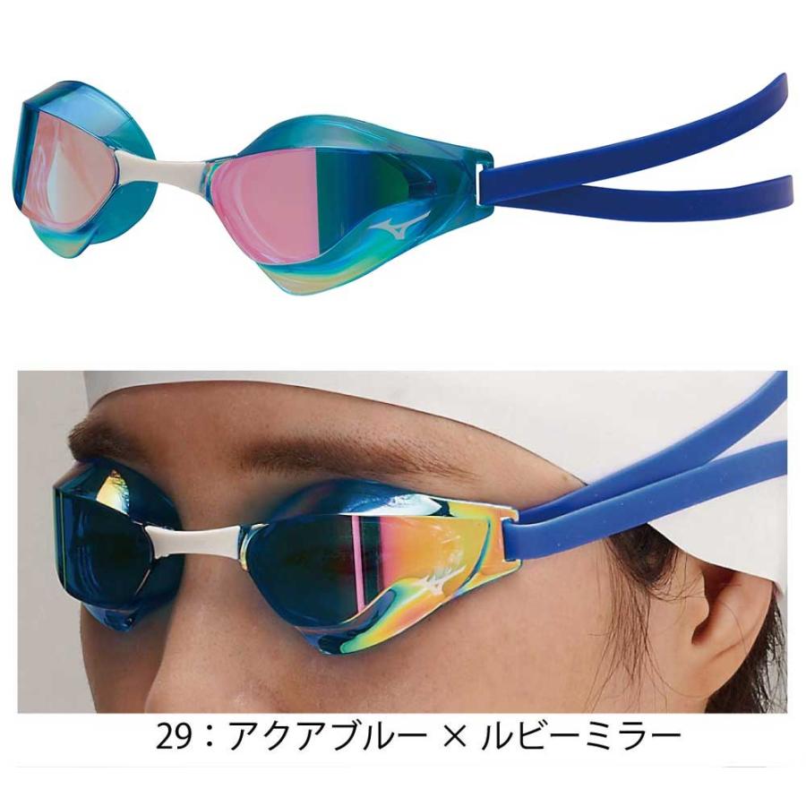 ミズノ(MIZUNO)GX-SONIC EYE J ノンクッションミラーゴーグル N3JE9001｜swimshop-jone｜14