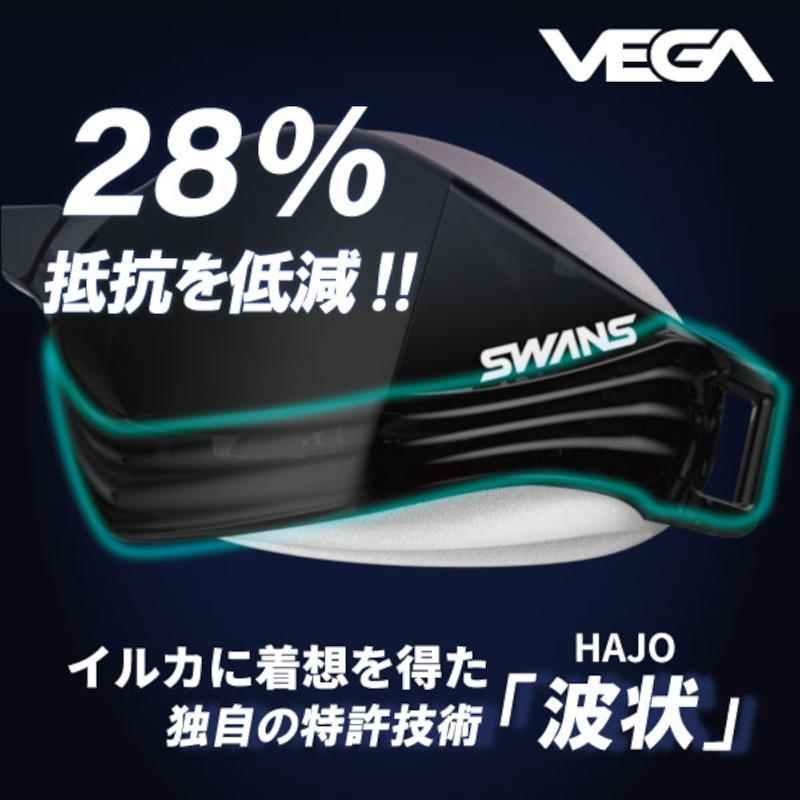 スワンズ(SWANS) フェイスパッド付レーシングミラーゴーグル ヴェガ VEGA-Mre｜swimshop-jone｜09