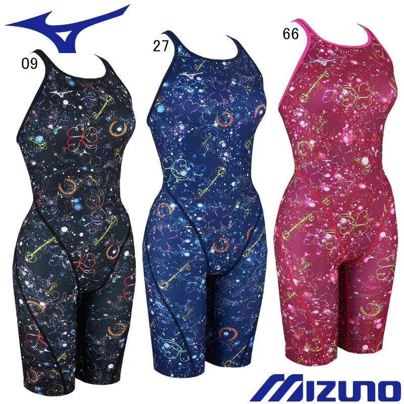 MIZUNOエクサースーツ 寺川綾 ハーフスーツ N2MG277449Ｍ ミズノ(MIZUNO) 女性用 練習用水着 寺川綾コレクション エクサスーツ