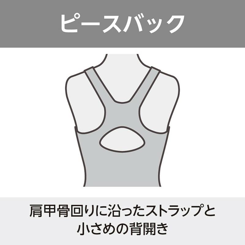 MIZUNO - ミズノ() 御上さん用 フィジカルフィットネス海水着 寺川綾寄せあわせ STROKE ONE ウイメンズオールインワン N2JGD309