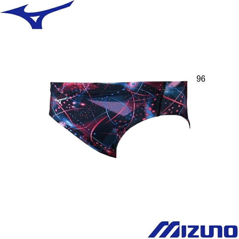 Mizuno 競泳水着 青・赤 グラフィック MIZUNO（ミズノ） (ネコポス可) 男性用 競泳水着 ST Graphic メンズV