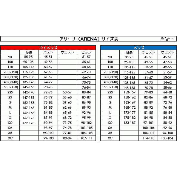 (ネコポス可)アリーナ(ARENA)女性用 競泳水着 AQUA Xtreme ウイメンズハーフスパッツ(クロスバック) ARN-1020W｜swimshop-jone｜02