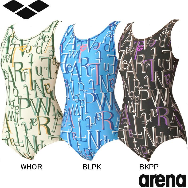 新品タグ付　arena アリーナ フィットネス　ワンピース水着　 M パッド付き アリーナ（arena） 女性用 フィットネス水着 アクアエクサ ウイメンズ