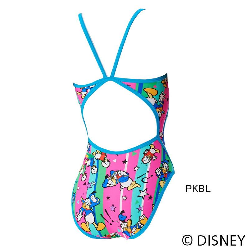 arena ドナルドダック柄 水着 Mサイズ 2025年/秋冬新作 レディース 競泳練習用水着 arena アリーナ