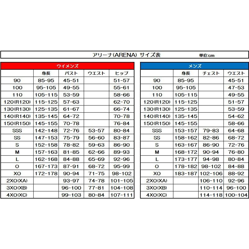 アリーナ(ARENA) 女性用 競泳水着 アクアフォースストーム MF ウイメンズレーシングワンピーススパッツ(オープンバック・ハーフレッグ) AS6SRC02Lの画像