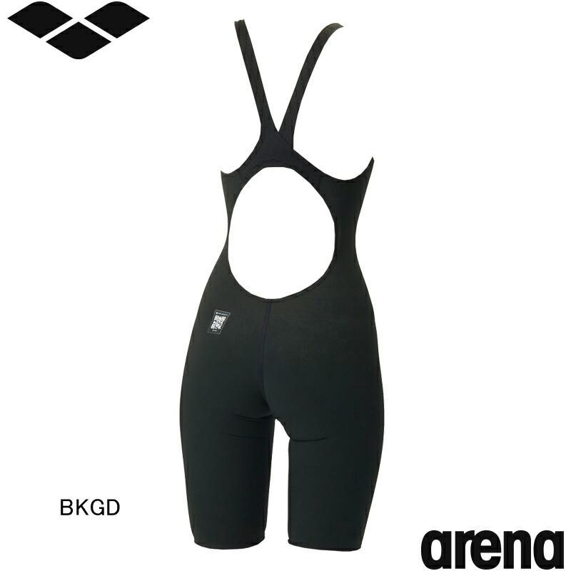アリーナ(ARENA) 女性用 競泳水着 アクアフォースフュージョンワン ウイメンズワンピーススパッツ(オープンバック・ハーフレッグ) AS6SRC10Lの画像