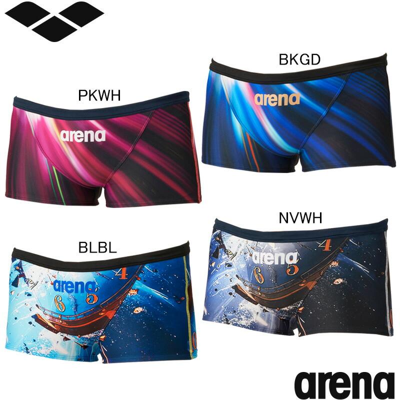 (ネコポス可)アリーナ(ARENA) team arena COLLECTION 男児用 練習用水着 タフスーツ ジュニアトレーニングスパッツ(ショートレッグ) AS6FWM16B