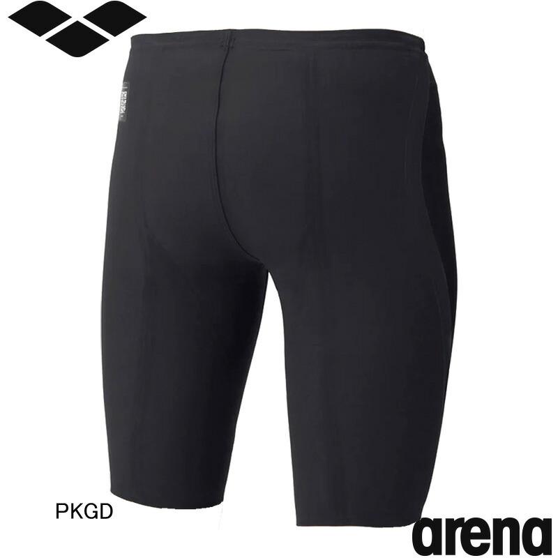 アリーナ(ARENA) 男性用 競泳水着 アクアフォースストーム CP メンズレーシングスパッツ(ハーフレッグ) AS6SRC01Mの画像