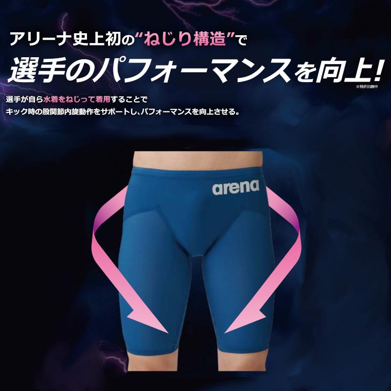 アリーナ（arena） 男性用 競泳水着 アクアフォースストーム MF メンズ