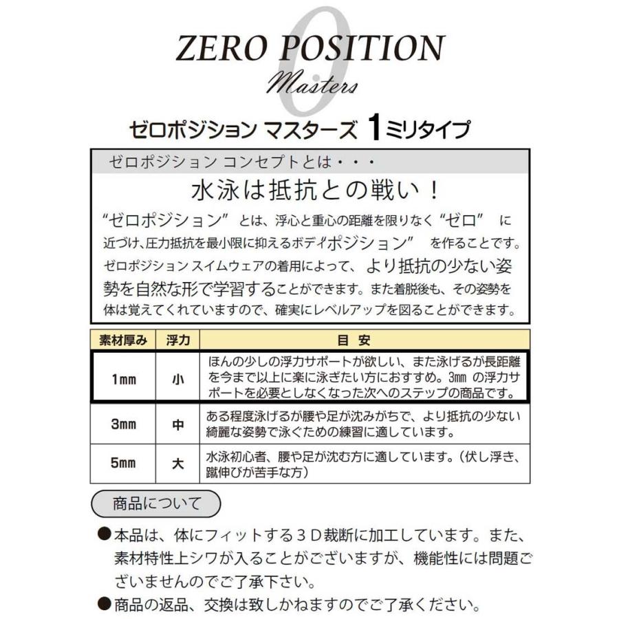 受注生産 納品に約5-15営業日 ゼロポジション(zero position)マスターズ 1mm厚タイプ