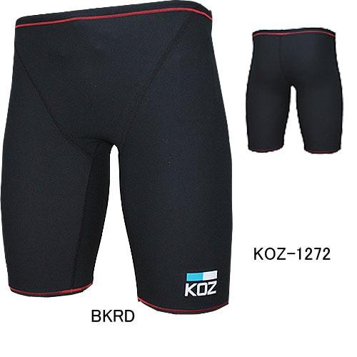ネコポス可)コーズ(KOZ)男性用 トレーニング水着 メンズハーフスパッツ